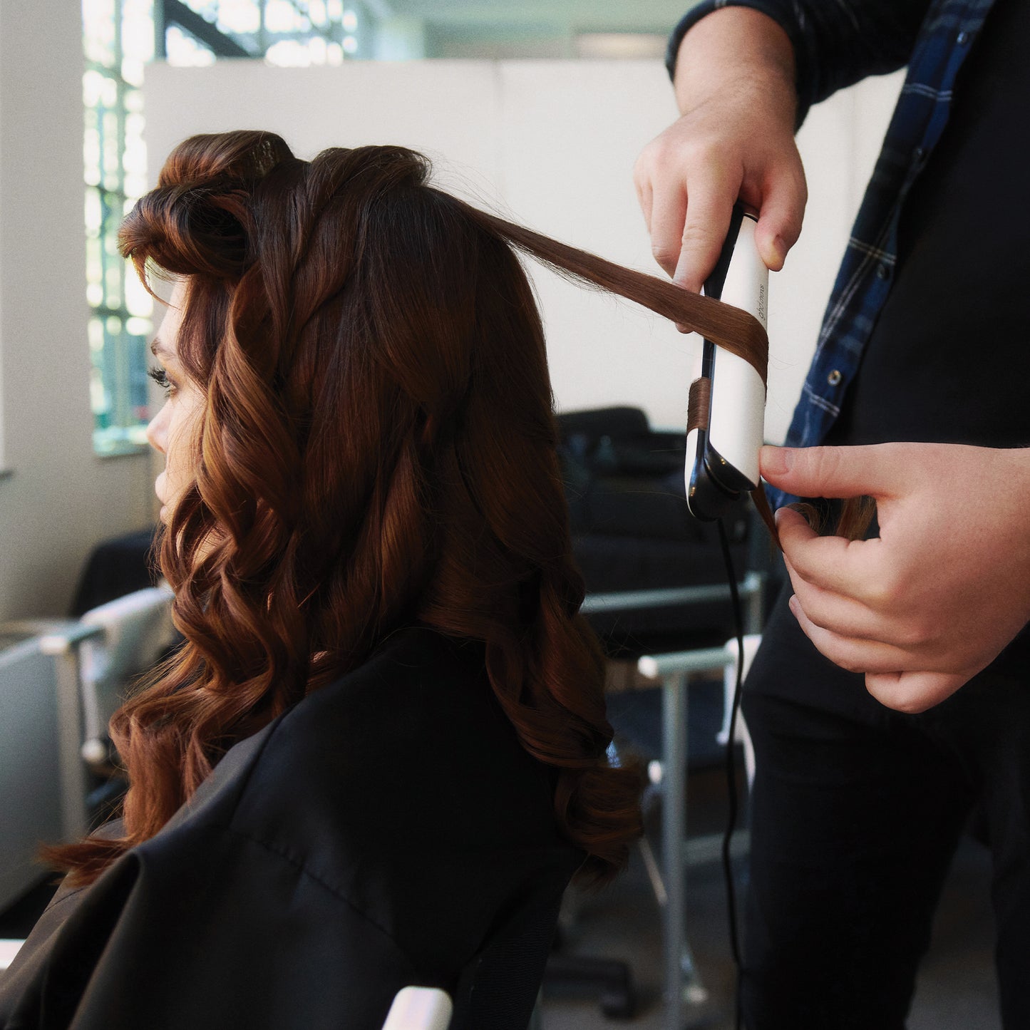 ghd Chronos Hair Straightener 26mm Plate - White