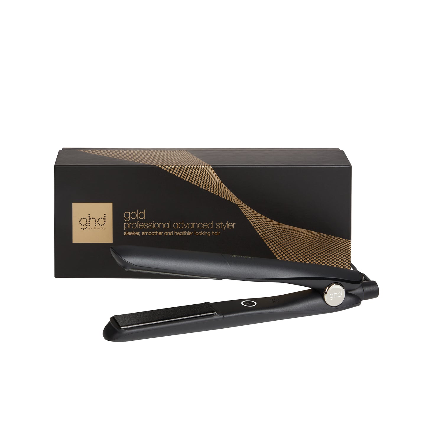 ghd Gold Hair Straightener 26mm Plate - Black