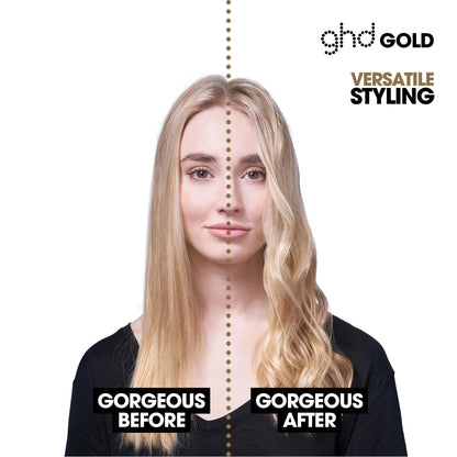 ghd Gold Hair Straightener 26mm Plate - Black