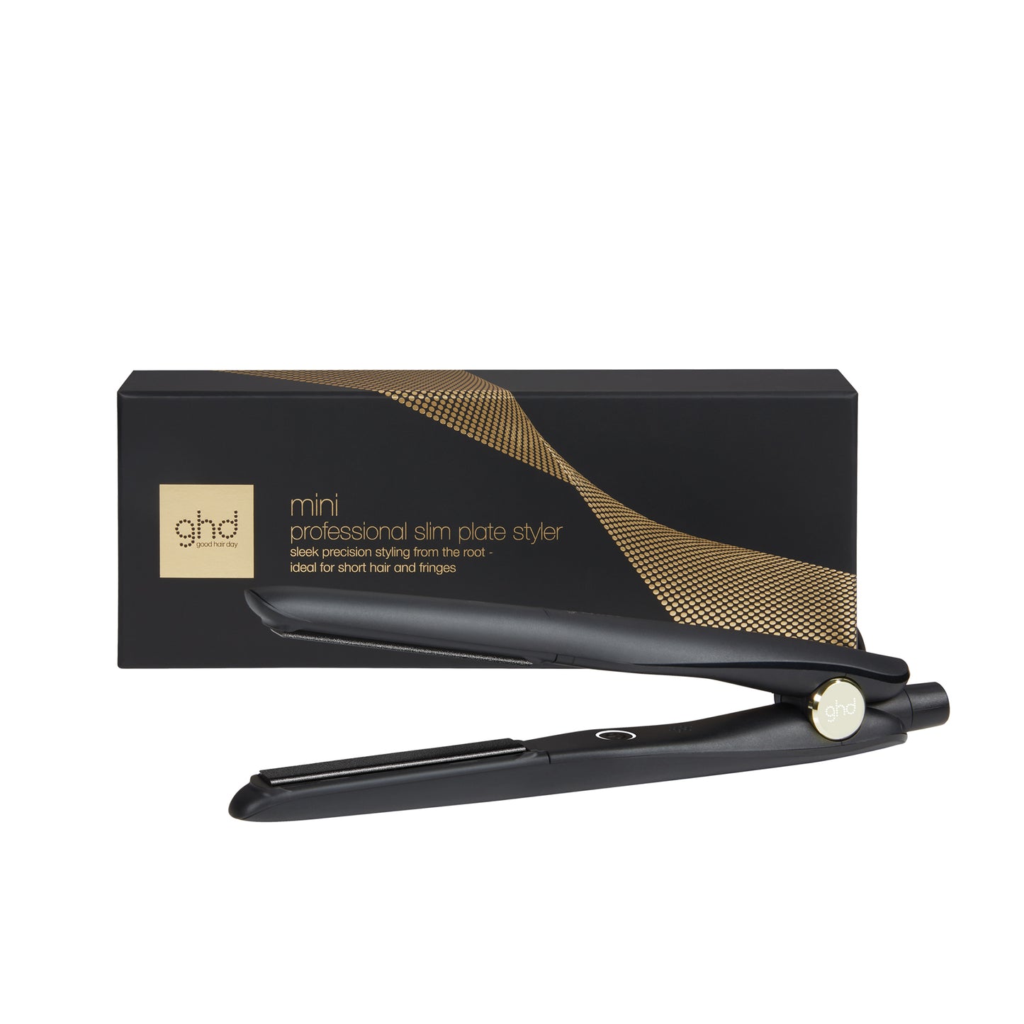 ghd Mini Slim-Plate Hair Straightener 15mm - Black