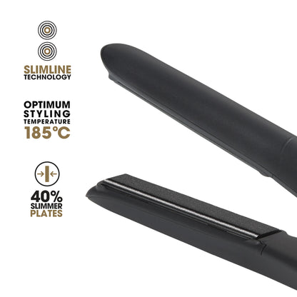 ghd Mini Slim-Plate Hair Straightener 15mm - Black