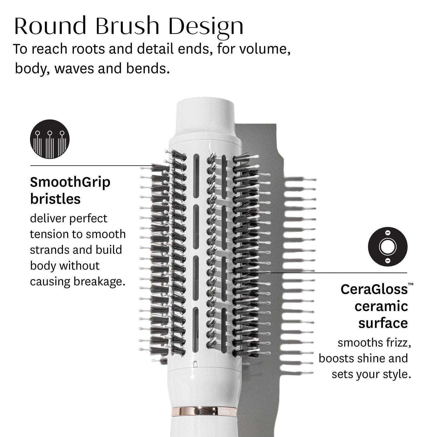 T3 AireBrush Round One Step Hair Dryer Brush