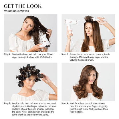 T3 Volumising Hot Rollers Luxe Set