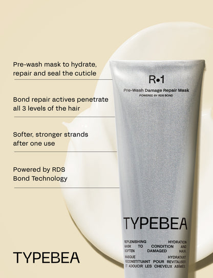 TYPEBEA R.1 Pre-Wash Damage Repair Mask 120ml