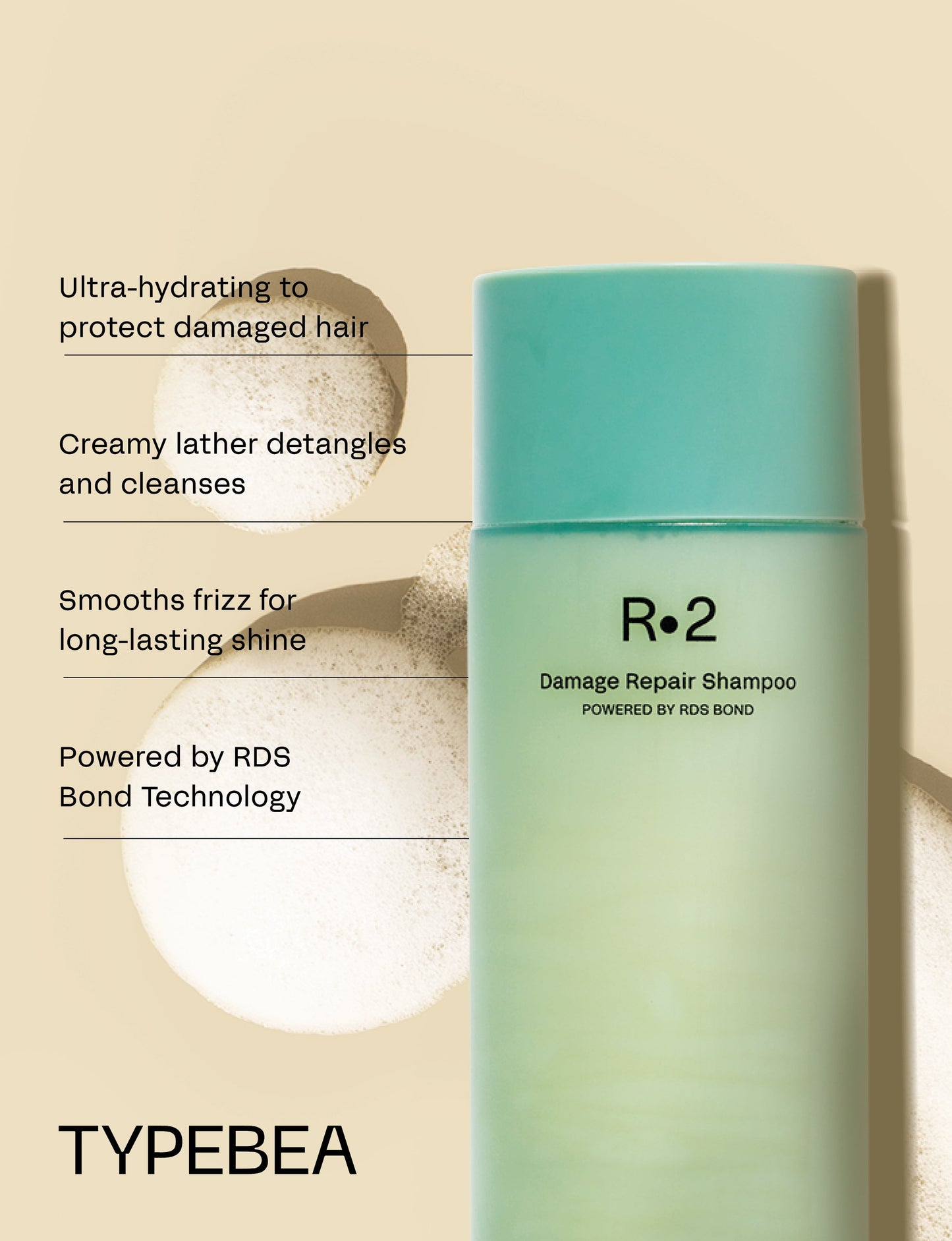 TYPEBEA R.2 Damage Repair Shampoo 250ml