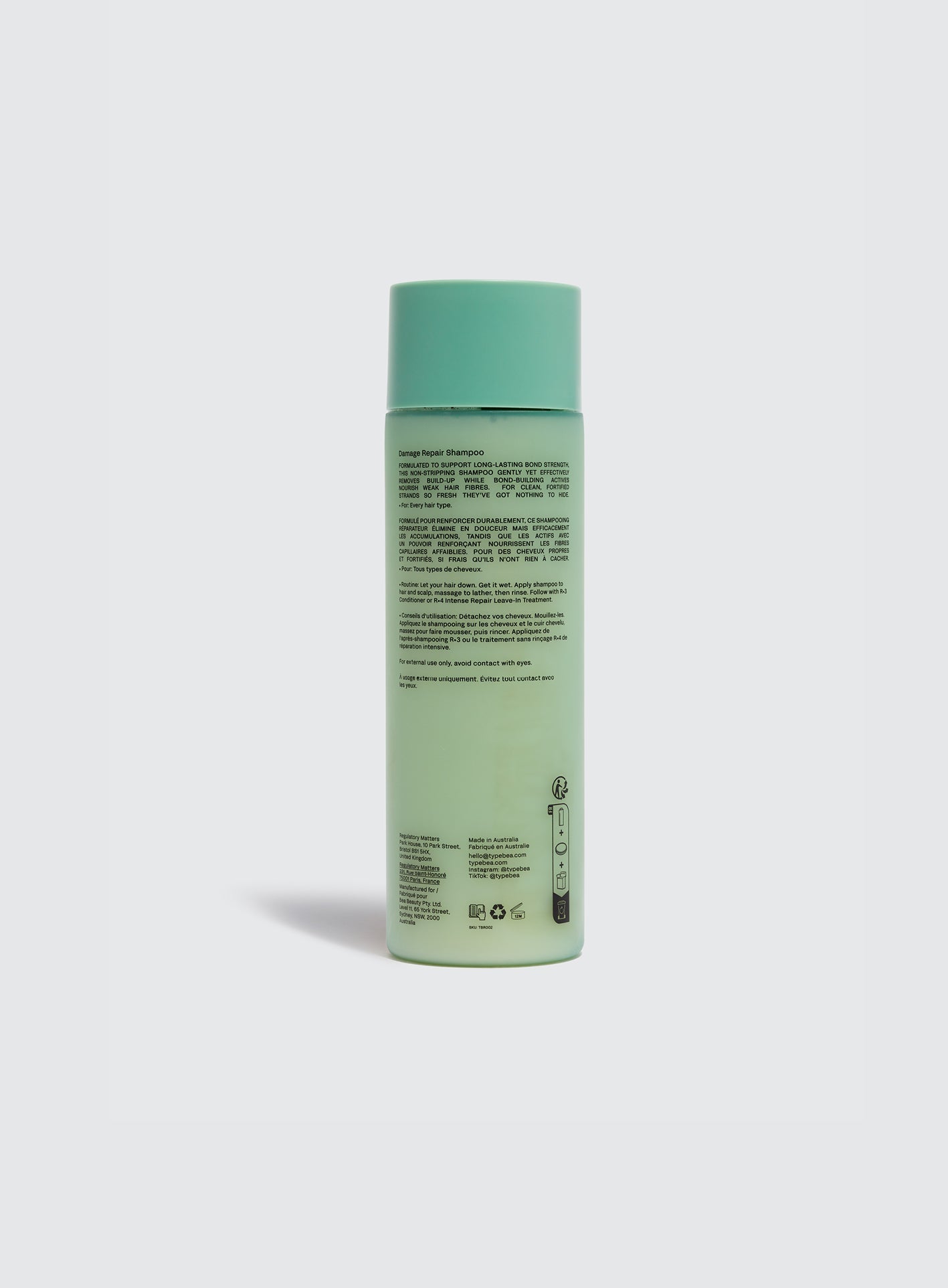 TYPEBEA R.2 Damage Repair Shampoo 250ml