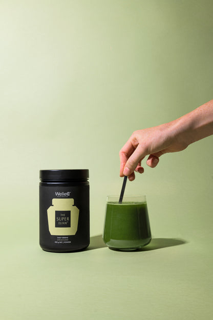 WelleCo The Super Elixir Greens Jar 300g