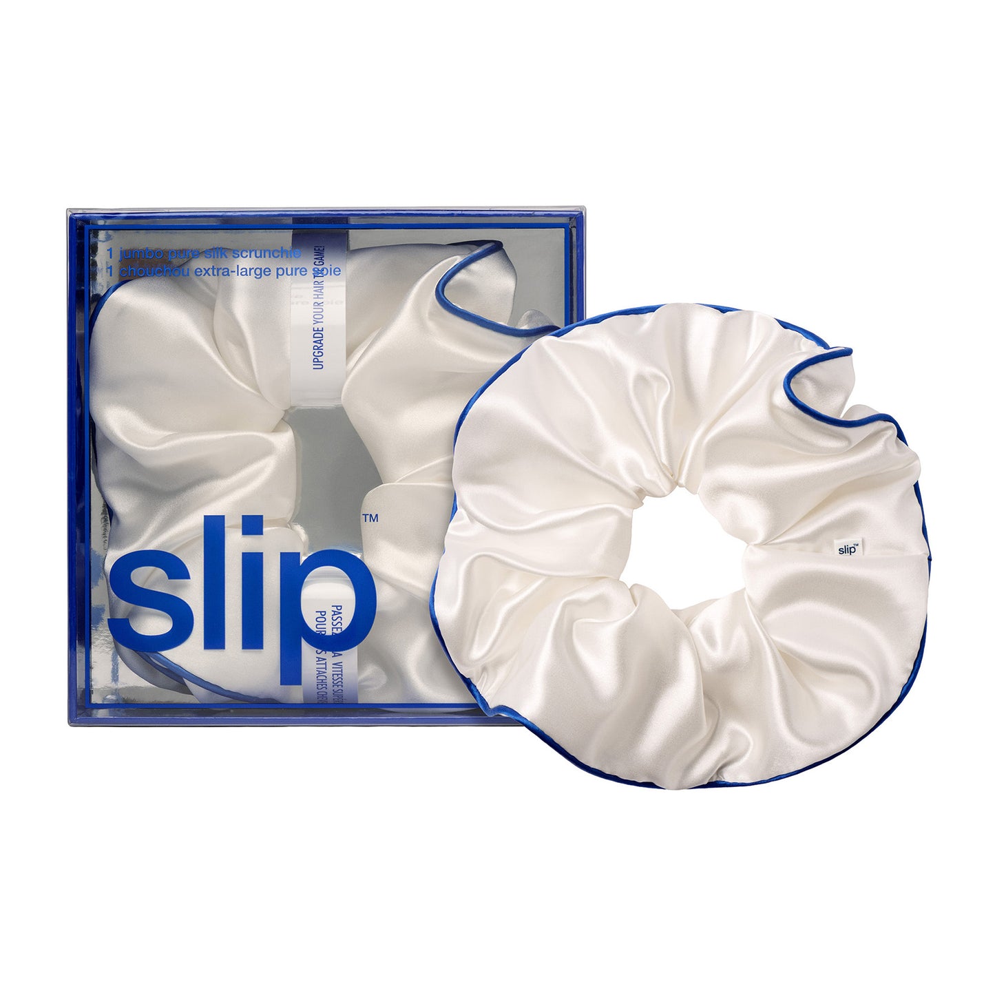 Slip Pure Silk Jumbo Scrunchie - Courtside