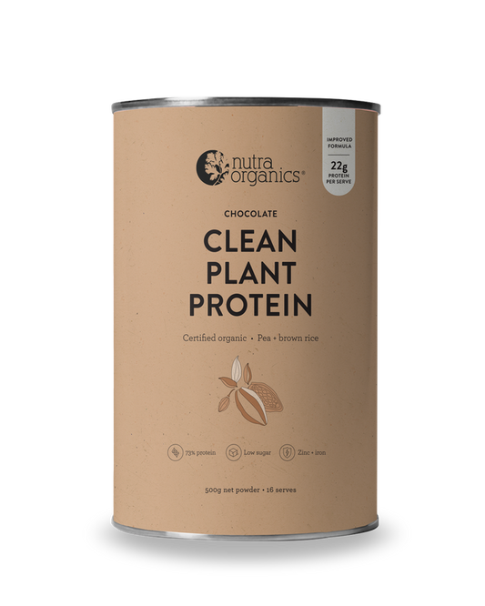 Nutra Organics Clean Plant Protein Chocolate 500g