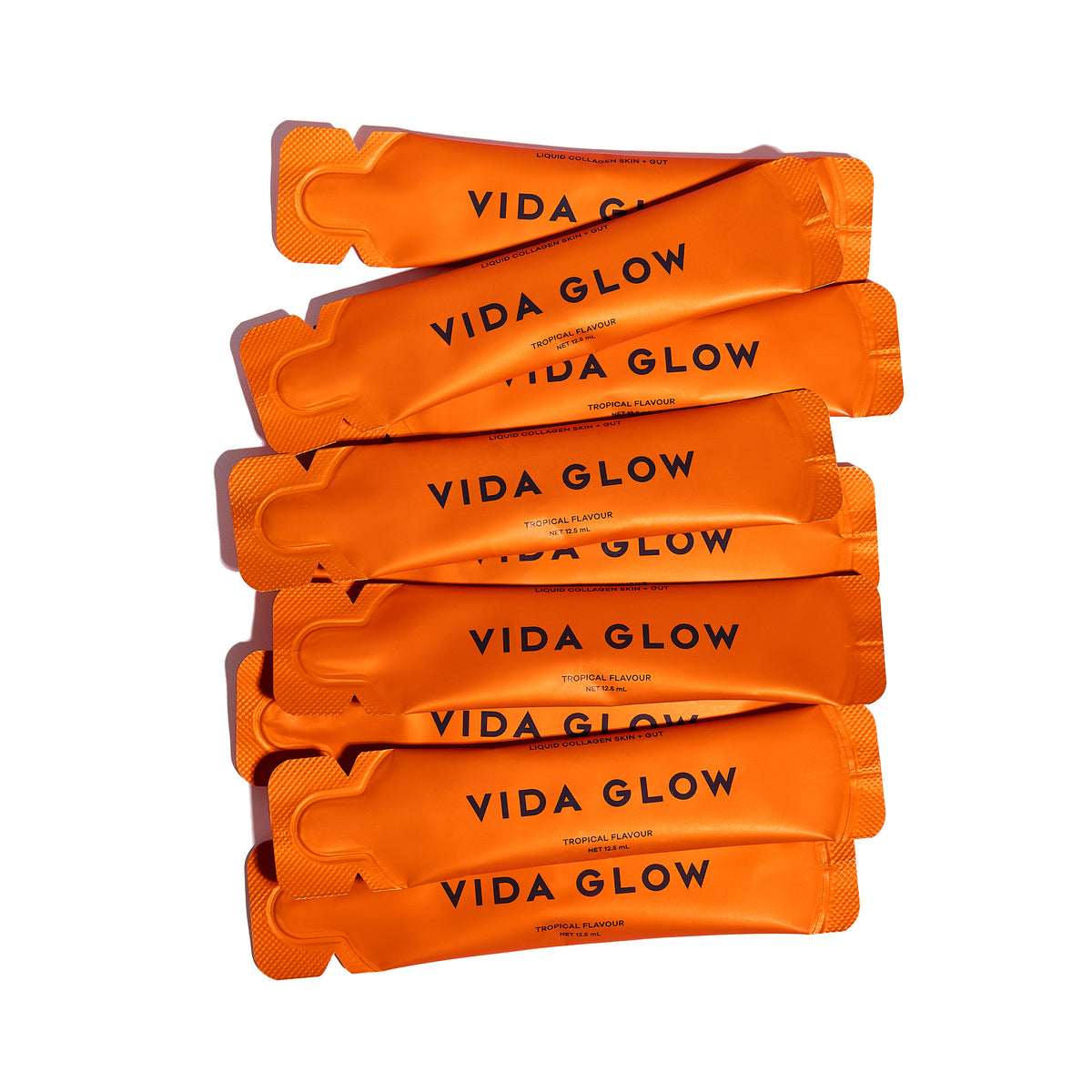 Vida Glow Liquid Collagen Skin + Gut - Tropical 15 x 12.5ml Sachets