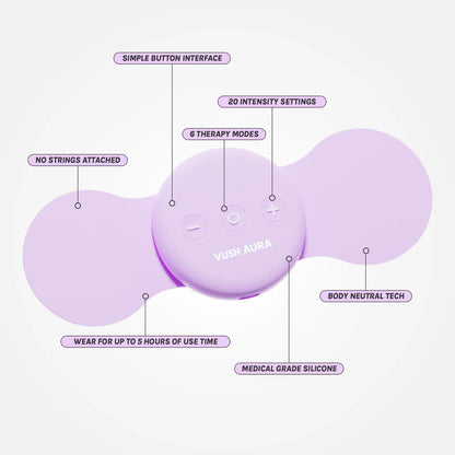 VUSH Aura Period Pain Relief Device