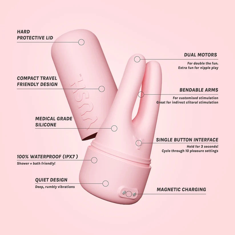 VUSH Swish Dual-Tip Vibrator