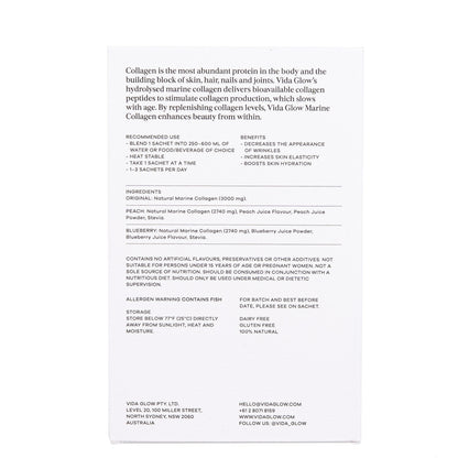 Vida glow collagen back