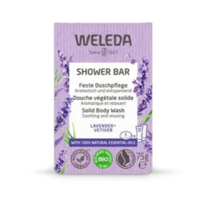 Weleda Shower Bar Lavender + Vetiver 75g