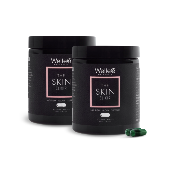 WelleCo The Skin Elixir 60 Capsules - 2 Month Supply CLEARANCE