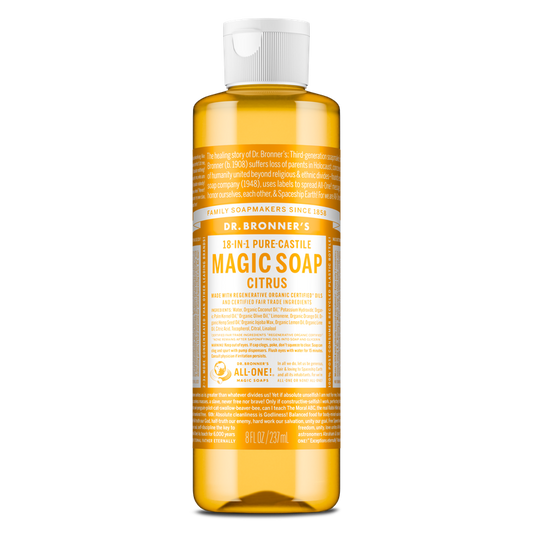 Dr. Bronner's Pure Castile Liquid Soap - Citrus 237ml