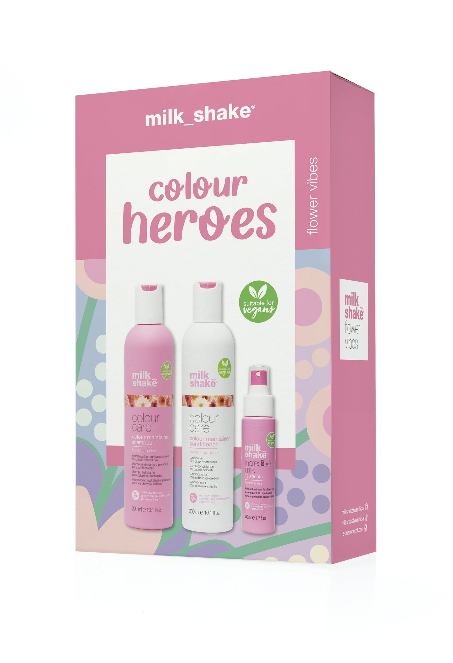 milk_shake 'colour heros' flower vibes trio pack