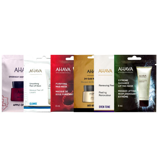 AHAVA Mask Moments - 6 single-use masks