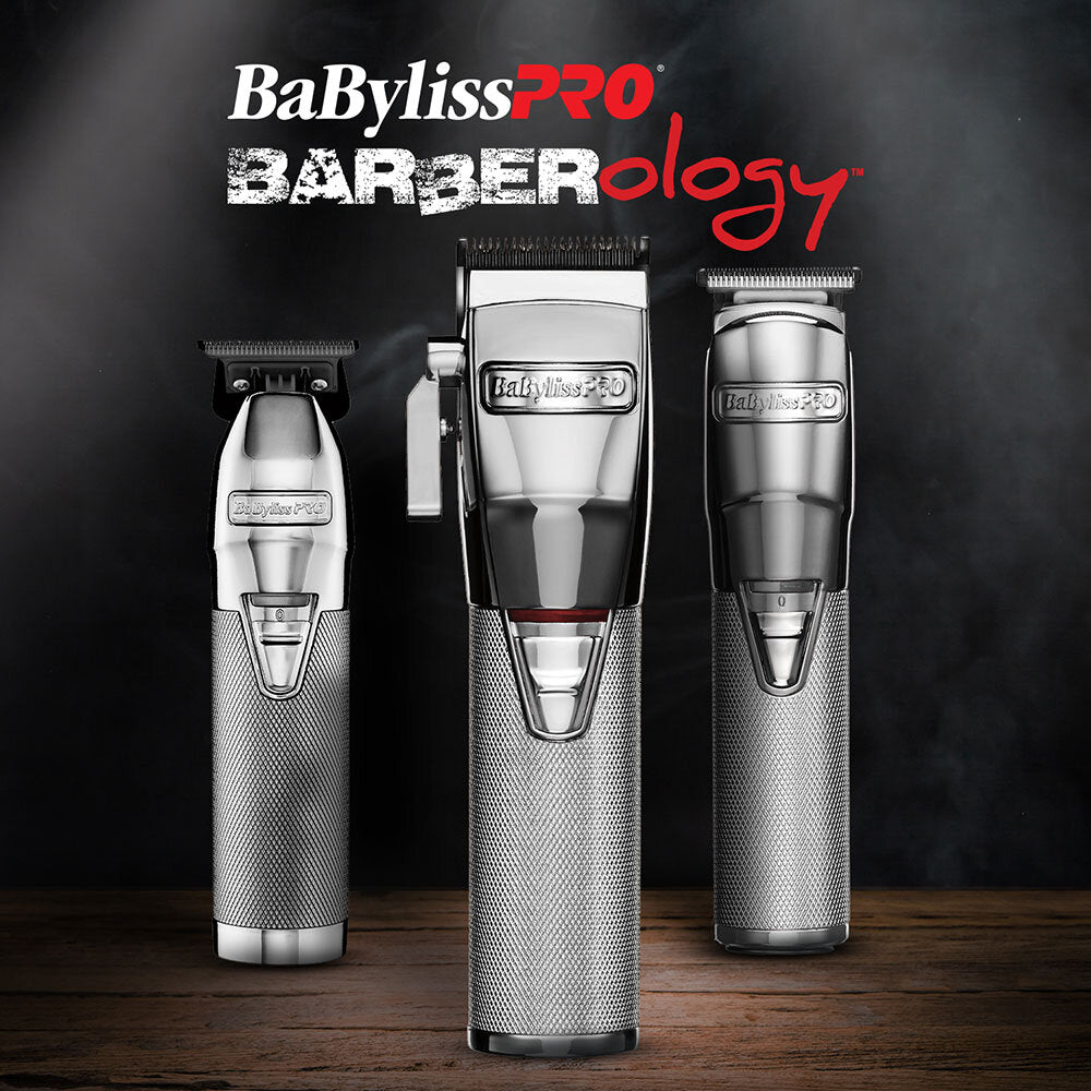 BaBylissPRO BaBylissPRO Silver FX Trimmer Cord/Cordless Beard Care