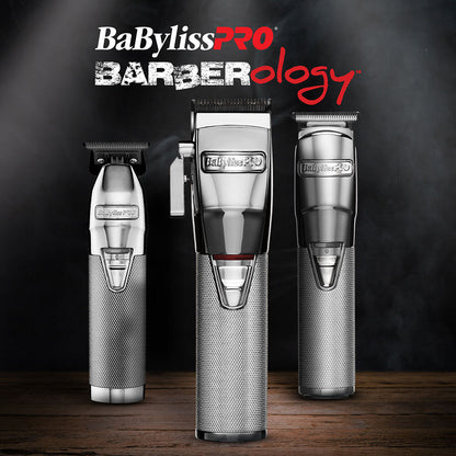 BaBylissPRO BaBylissPRO Silver FX Trimmer Cord/Cordless Beard Care