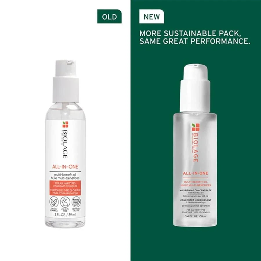 Biolage Biolage All in One Multi-Benefit Oil 100ml Hair Oils & Serums