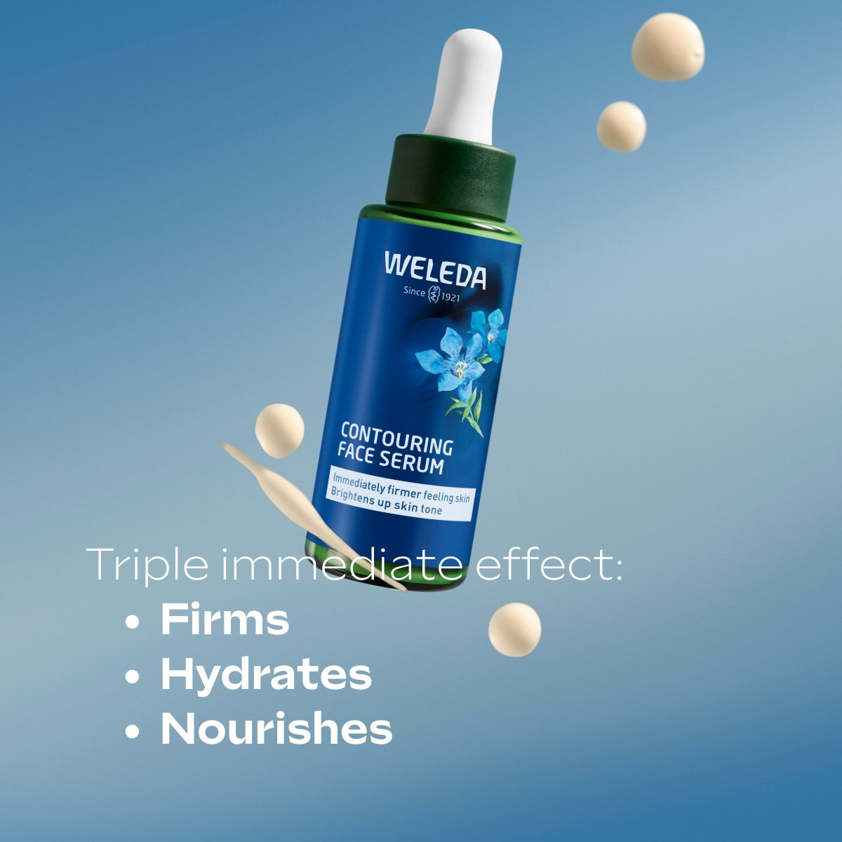 Weleda Contouring Face Serum Blue Gentian and Edelweiss 30ml