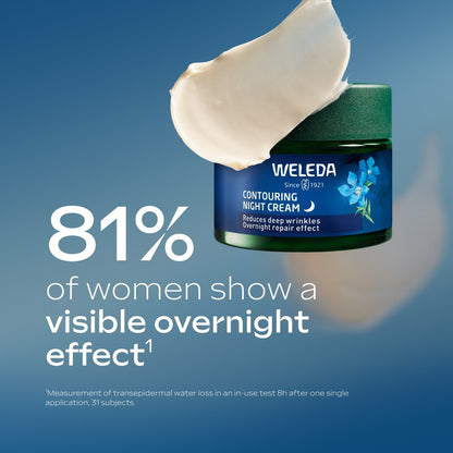 Weleda Contouring Night Cream Blue Gentian and Edelweiss 40ml