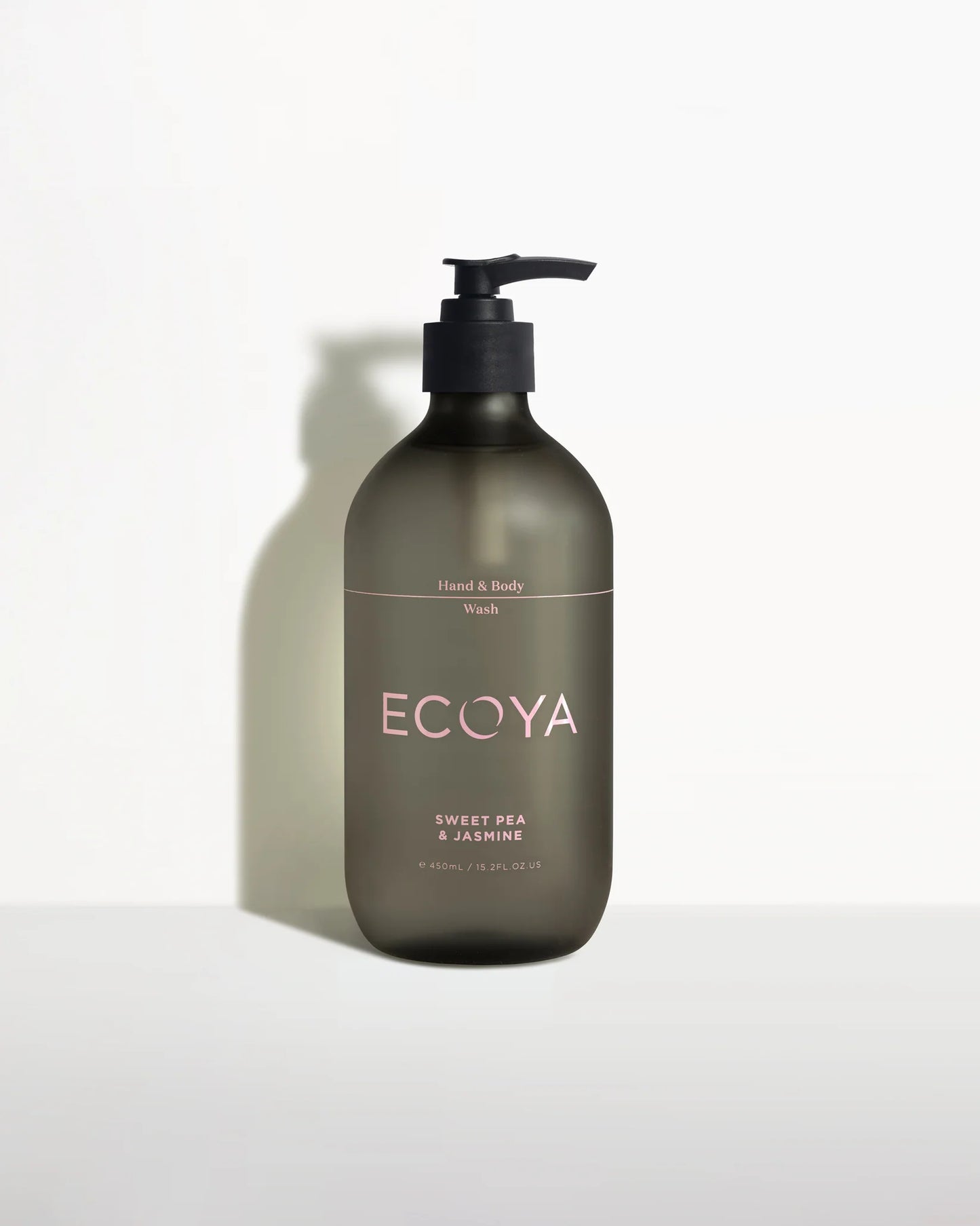 ECOYA Sweet Pea & Jasmine Hand & Body Wash 450ml