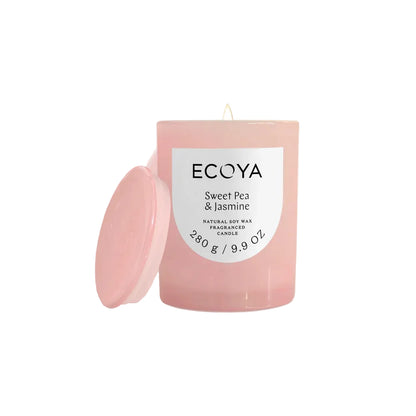 ECOYA Sweet Pea & Jasmine Metro Candle 270g