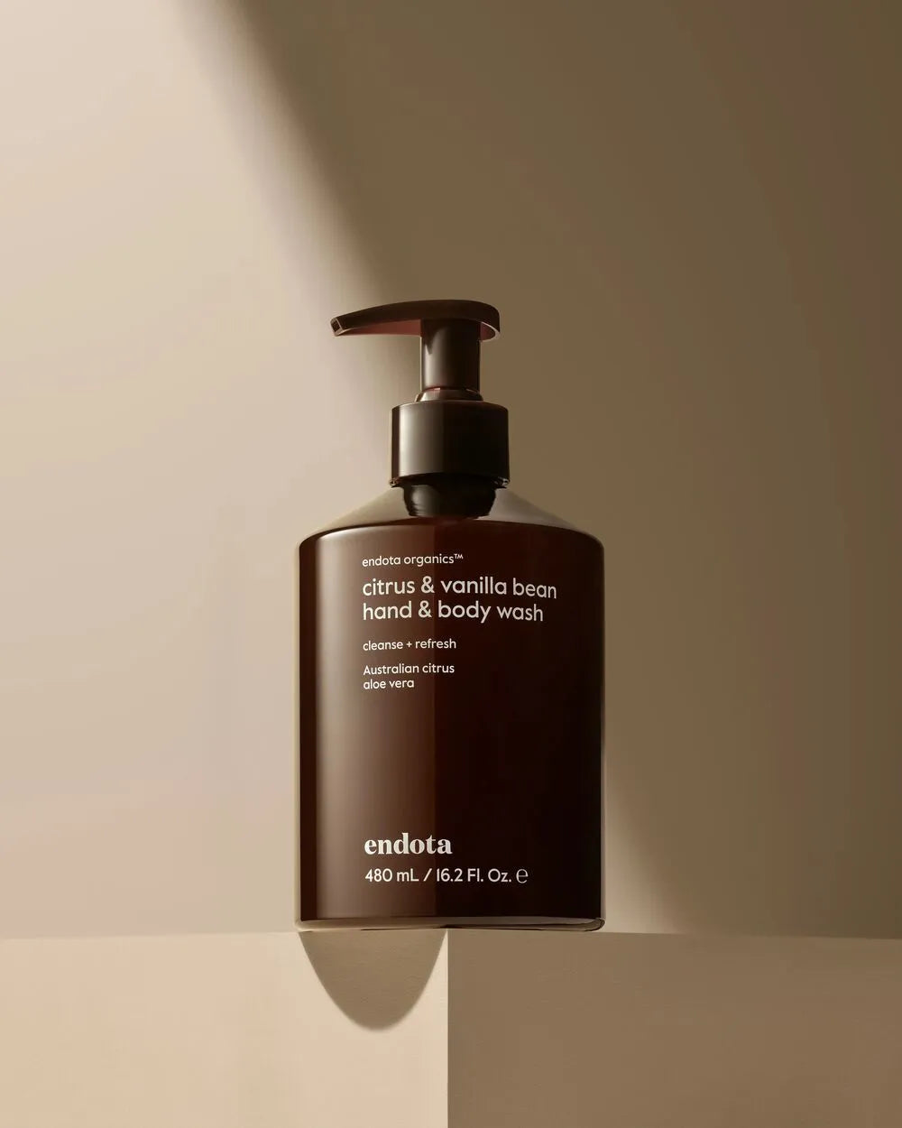 endota Citrus & Vanilla Bean Hand & Body Wash 480ml