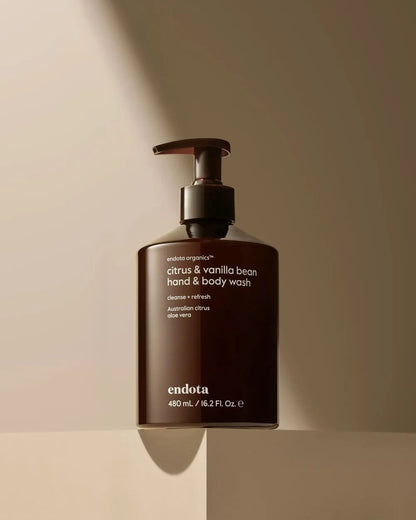 endota Citrus & Vanilla Bean Hand & Body Wash 480ml