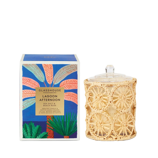 Glasshouse Fragrances Lagoon Afternoon Scented Candle 380g