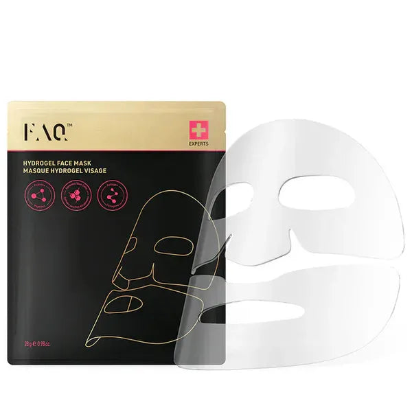 FOREO FOREO FAQ Glass Skin Collagen Hydrogel Face Mask 5 Pack Skin Care [Health and Beauty]