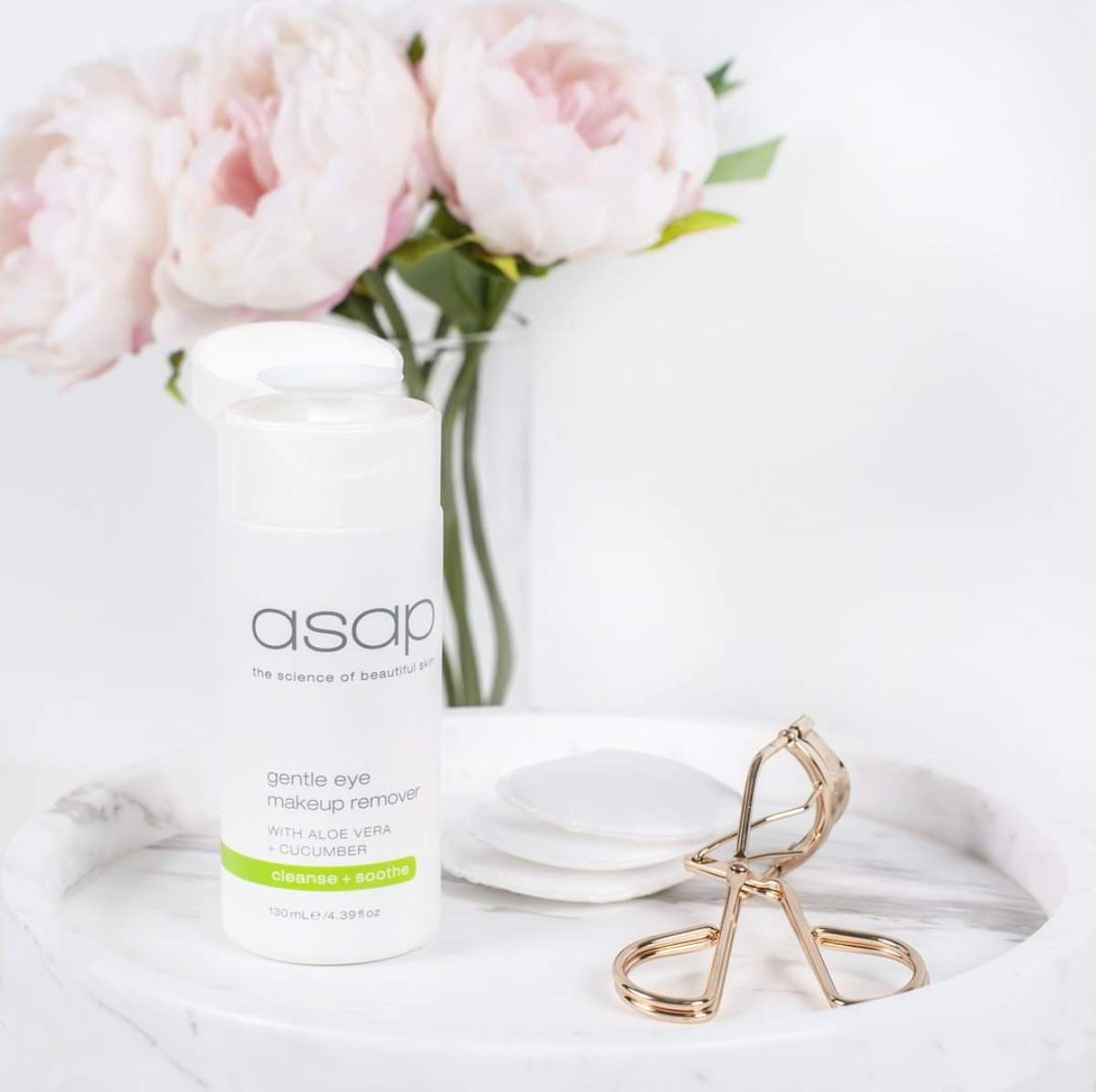 asap gentle eye make-up remover 130ml