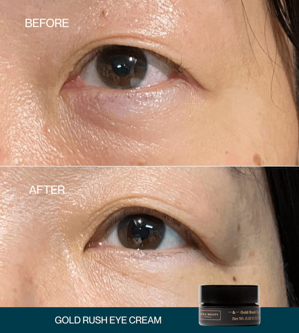 Edible Beauty & Gold Rush Eye Cream 10ml