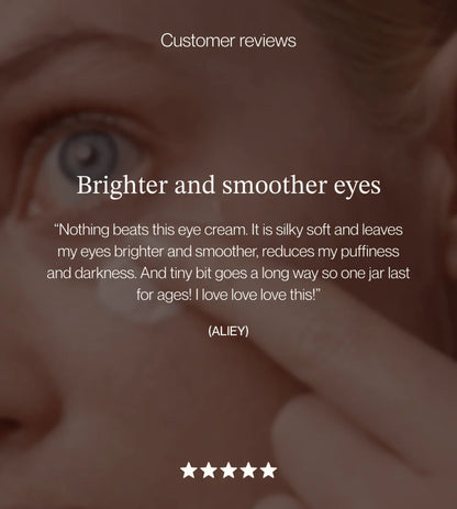 Edible Beauty & Gold Rush Eye Cream 10ml