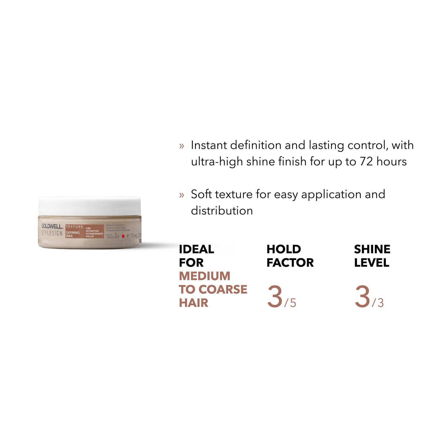 Goldwell Stylesign Defining Wax 75ml