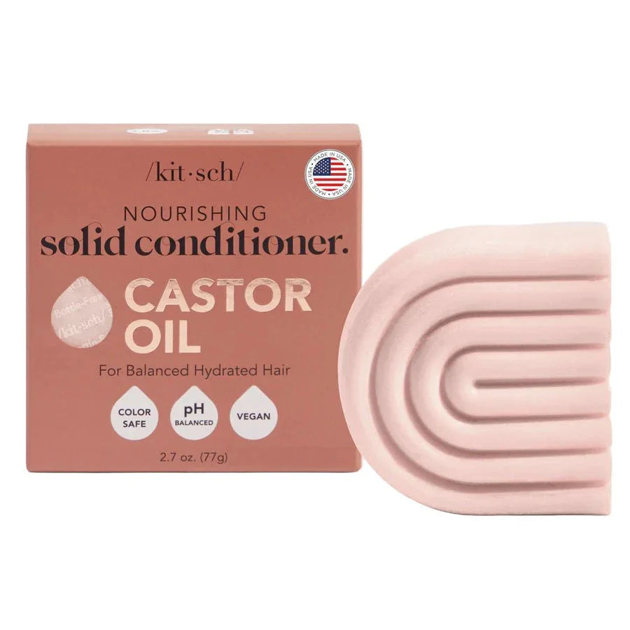 Kitsch Kitsch Castor Oil Nourishing Solid Conditioner Bar 77g Conditioner