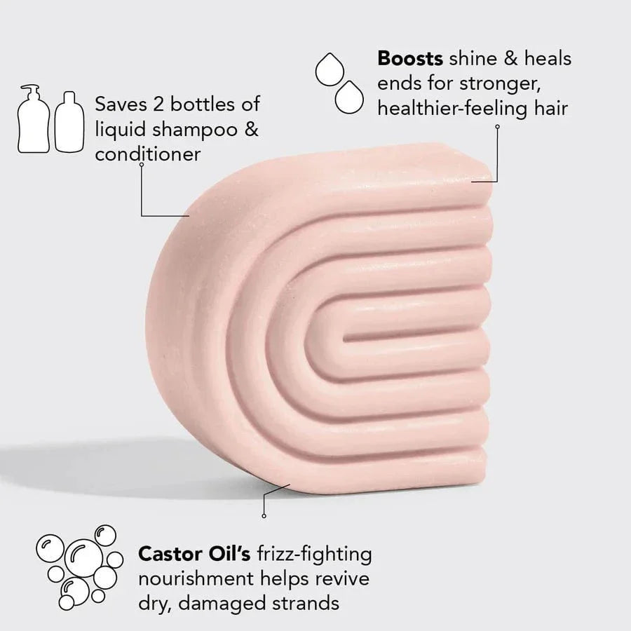 Kitsch Kitsch Castor Oil Nourishing Solid Conditioner Bar 77g Conditioner