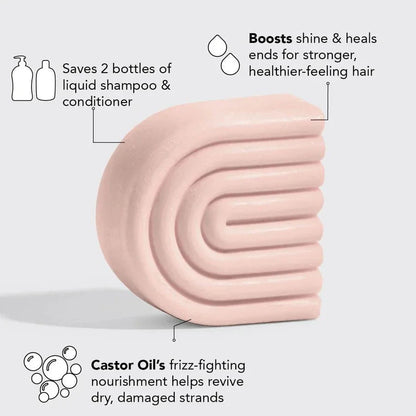 Kitsch Kitsch Castor Oil Nourishing Solid Conditioner Bar 77g Conditioner