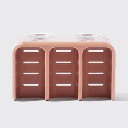 Kitsch Kitsch Recycled Plastic Self-Draining Soap Dish - Terracotta Hair Care [Health and Beauty]