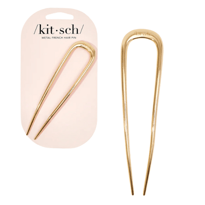 Kitsch Kitsch Metal French Hair Pin - Gold Hair Styling Products