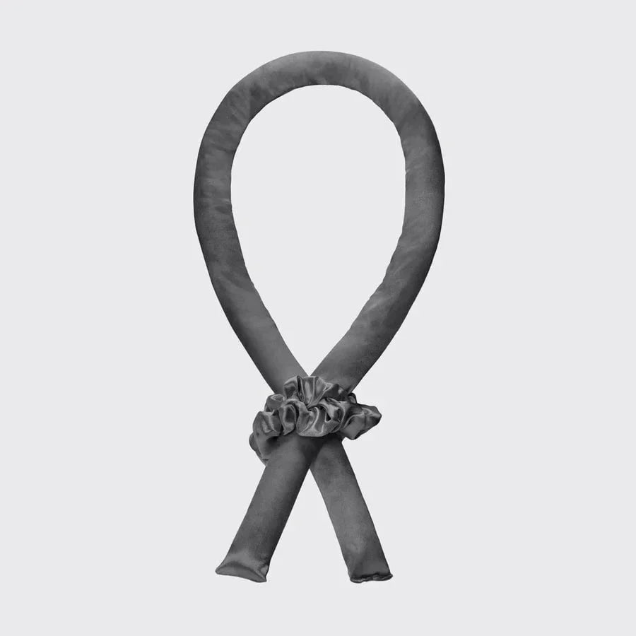 Kitsch Kitsch Satin Heatless Curling Set - Charcoal Hair Styling Products