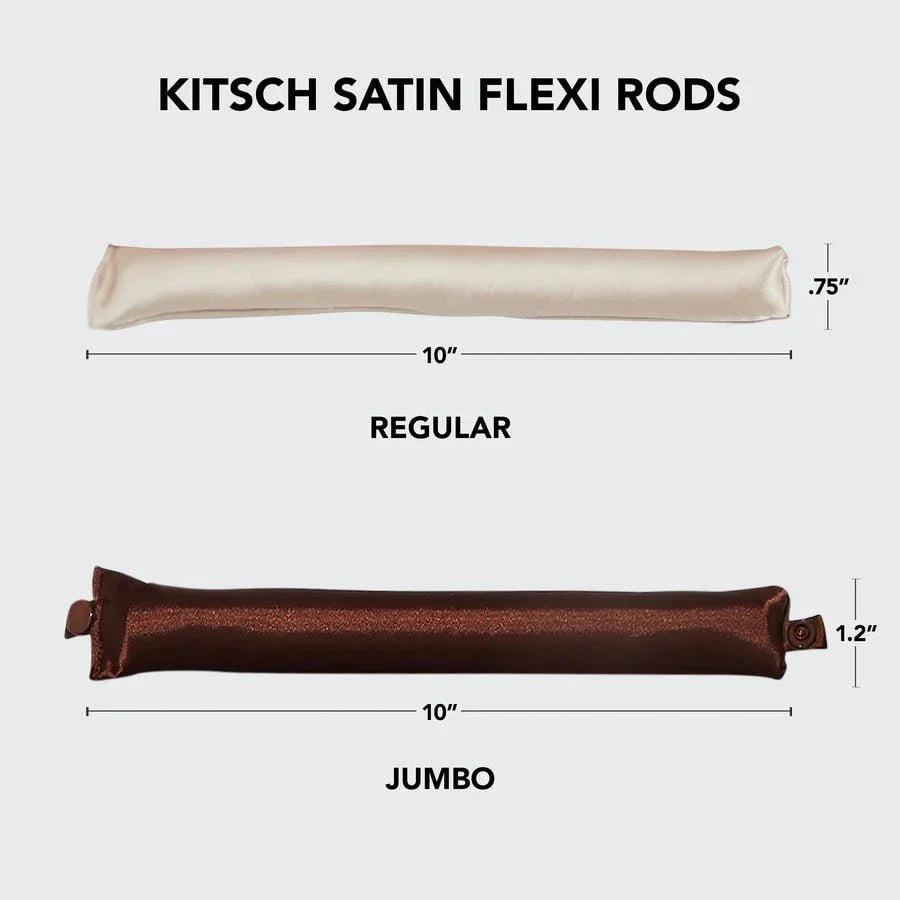 Kitsch Kitsch Satin XL Flexi Rods 4pc Set- Rosewood Hair Styling Products