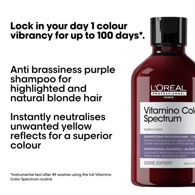 LOreal Professionnel L'Oreal Professionnel Serie Expert Vitamino Color Spectrum Purple Shampoo 350ml Shampoo