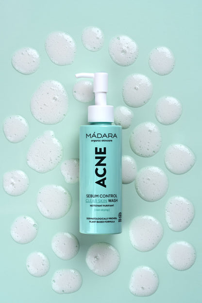 Madara Acne Sebum Control Clear Skin Wash 140ml