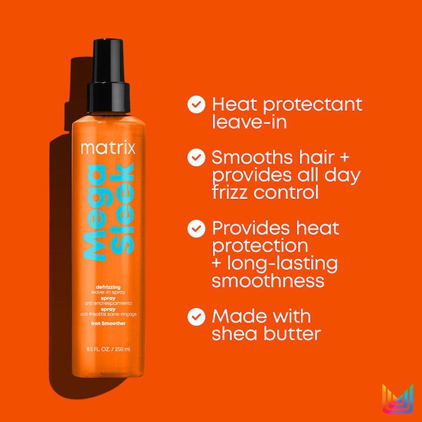 Matrix Matrix Mega Sleek Iron Smoother 250ml Hair Styling Products