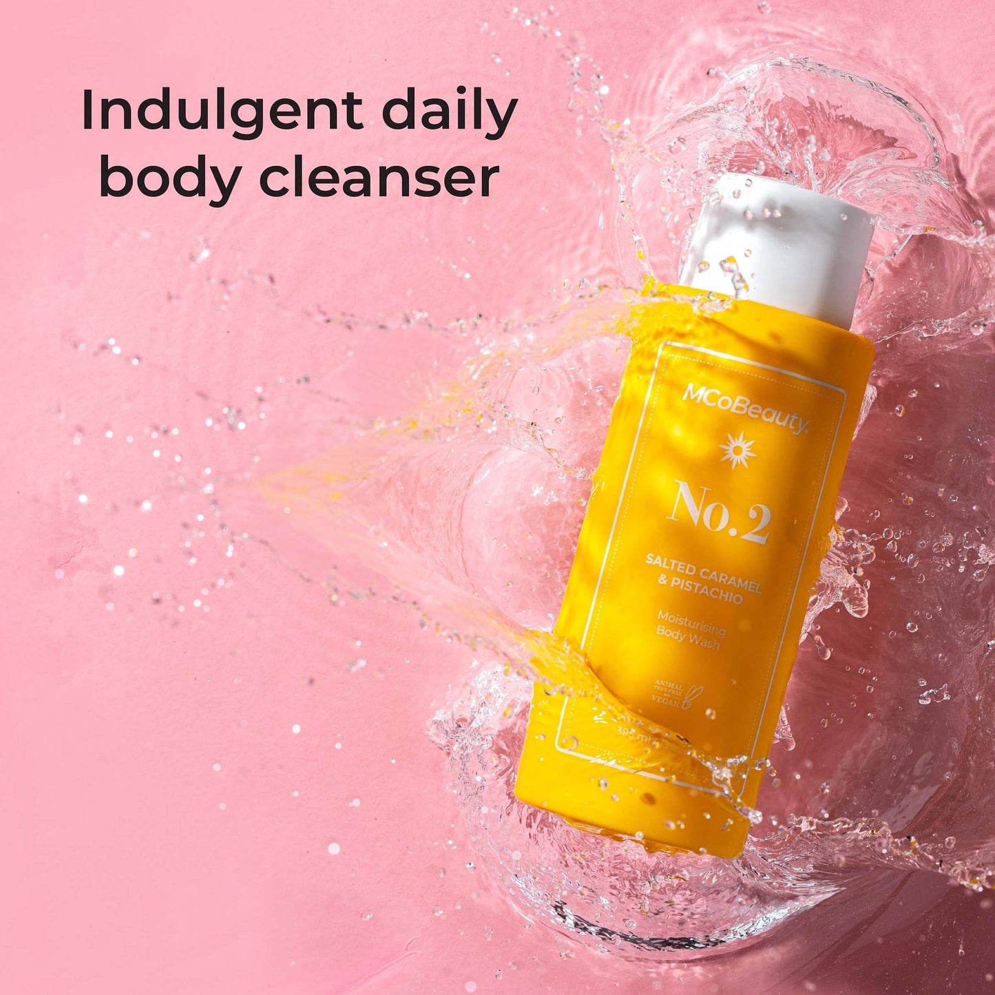 MCoBeauty MCoBeauty Everyday Body Wash Cream-Gel 385ml  - No.2 Salted Caramel & Pistachio Body Care