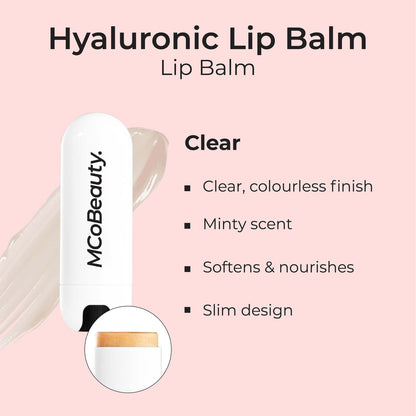 MCoBeauty MCoBeauty Hyaluronic Ultra-Treatment Lip Balm 4g - Clear Cosmetics