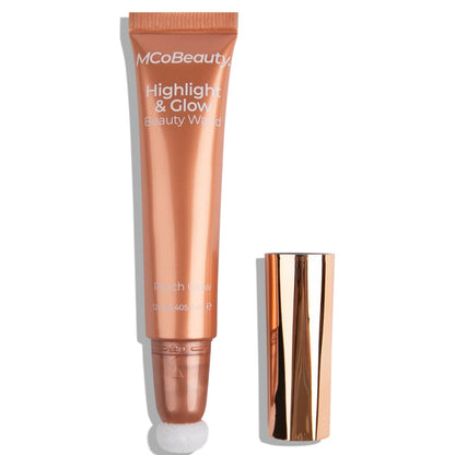 MCoBeauty Peach Glow MCoBeauty Highlight and Glow Beauty Wand 12ml (Various Shades) Cosmetics